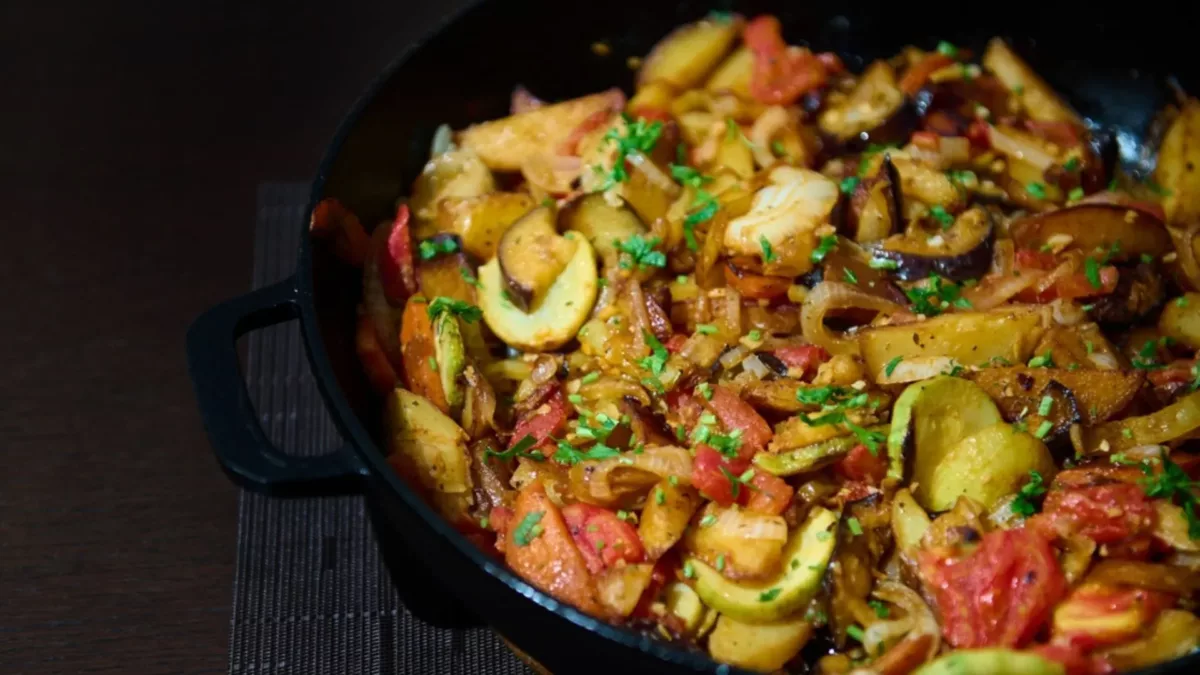 Skillet Home Fries With Zucchini & Za’atar