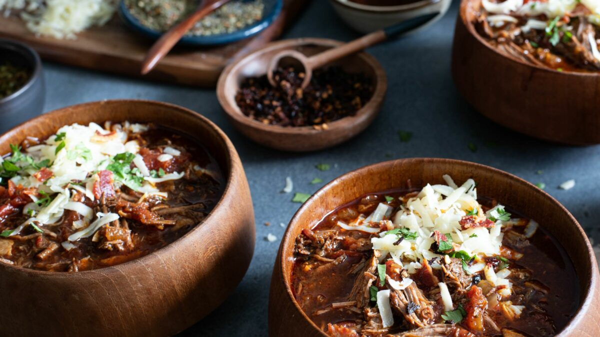 Smoked Brisket Chili recipe